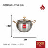 Diamond SS Cookware / Serving Dish with Lid