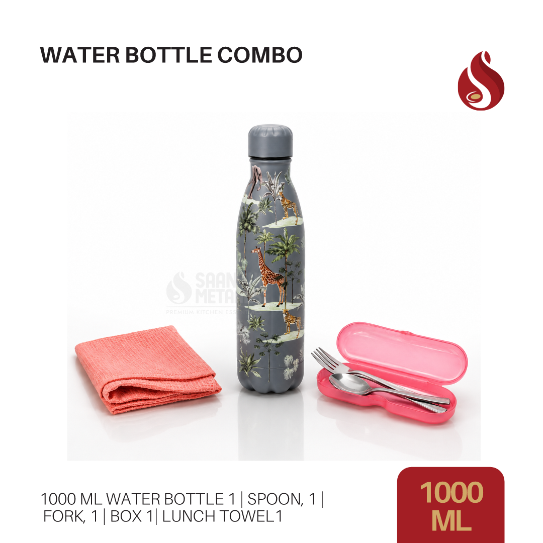 Aadi Saravedi - Water Bottle Combo Set