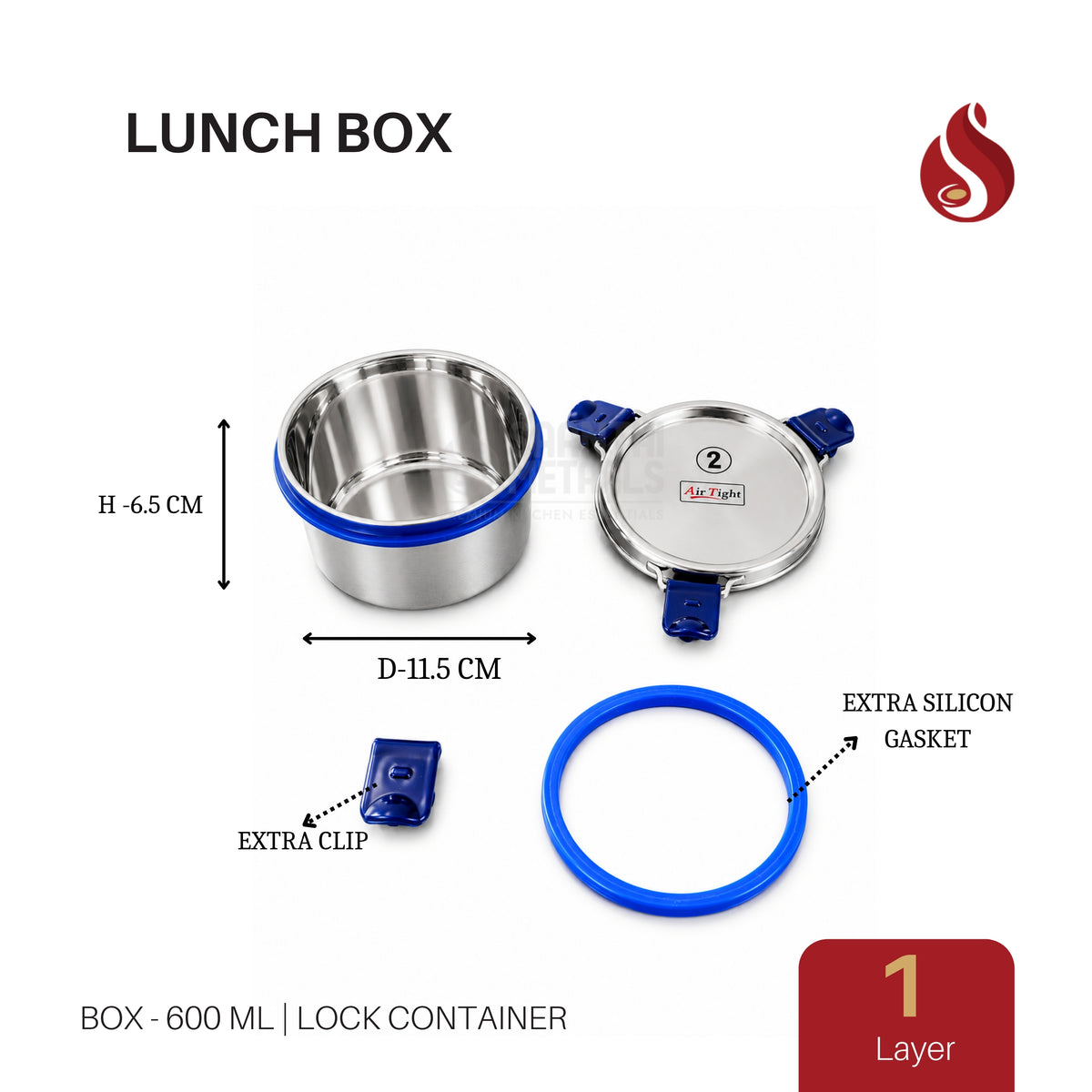 AirTight Lunch Box