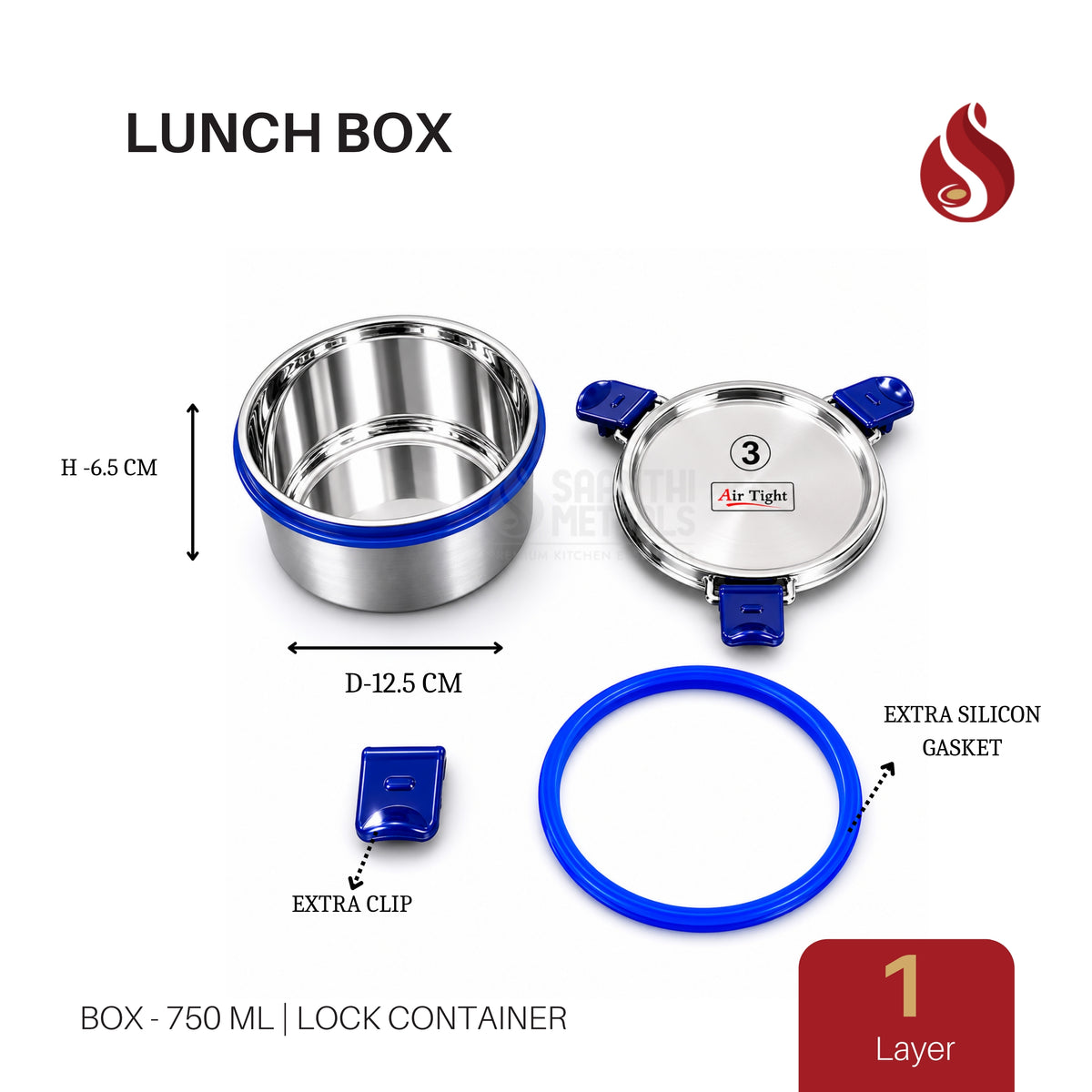 AirTight Lunch Box