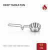 Triply Baby Chef Tadka Pan with Riveted Handle – Deep & Flat Models