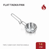 Triply Baby Chef Tadka Pan with Riveted Handle – Deep & Flat Models