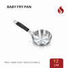 Triply Baby Chef Baby Fry Pan with Riveted Handle – 12 CM