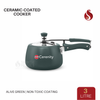 Hawkins Cerenity 3L Pressure Cooker | Ceramic Coated Body | Contura Shaped | Induction & Gas Compatible | Cook Rice, Dal & Curries