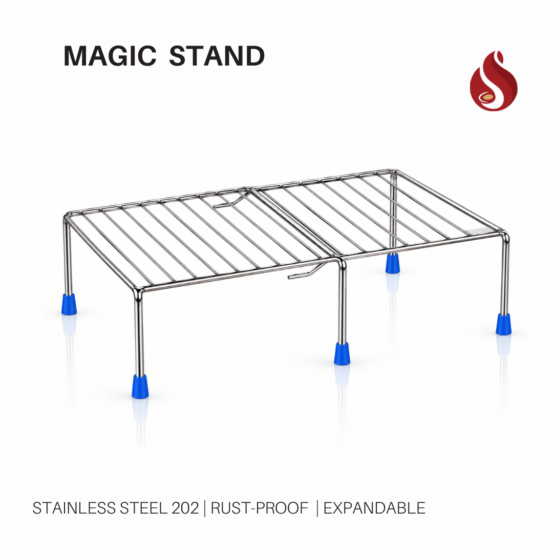 Stainless Steel Magic Stand / Rack for Kitchen