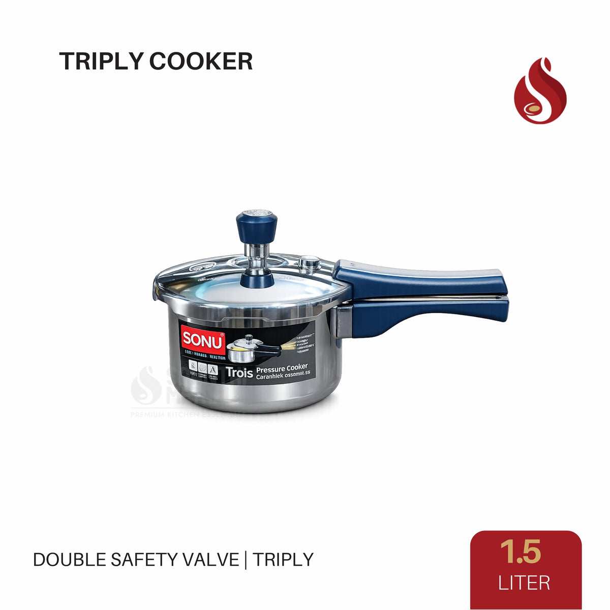 Triply cooker 1.5 liter image