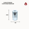 Stainless Steel Container Deep Storage Box with Locking System Food Grains for Home and Kitchen