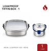 Lunch Combo Set 20 – Leakproof Tiffin Box (400 ml) + Airtight Storage Container (400 ml)