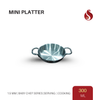 Stainless Steel Mini Platter (1.5 mm) – Baby Chef Series (300 ml / 400 ml)