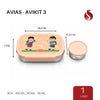 Tiffin Box Avias - Avikit Orange