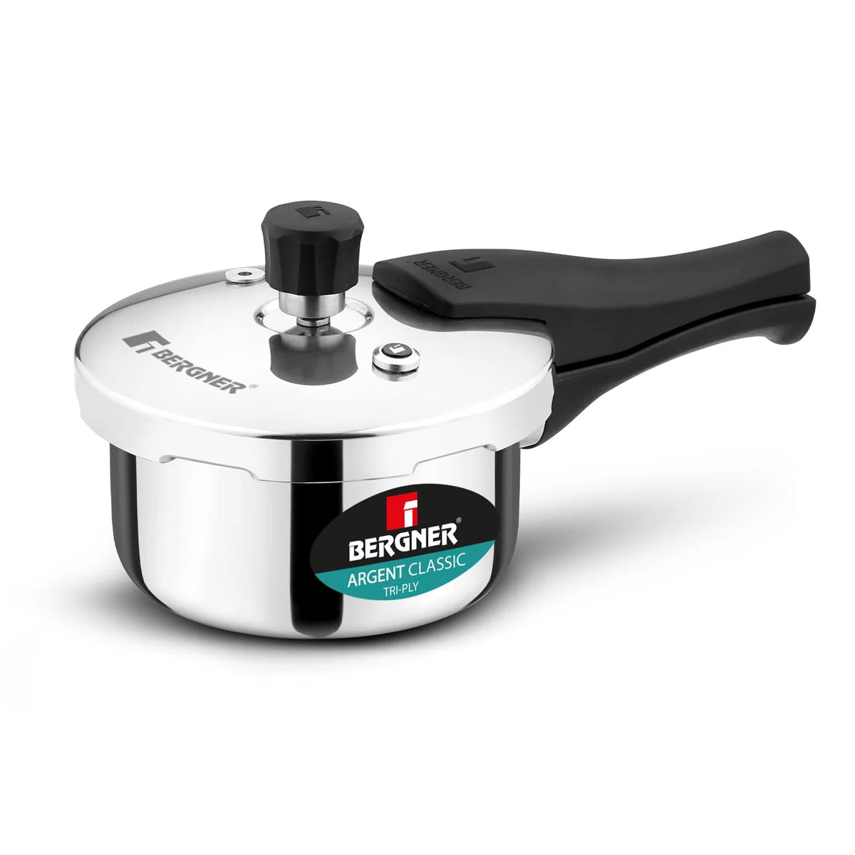 Bergner Argent Classic Triply Stainless Steel Pressure Cooker