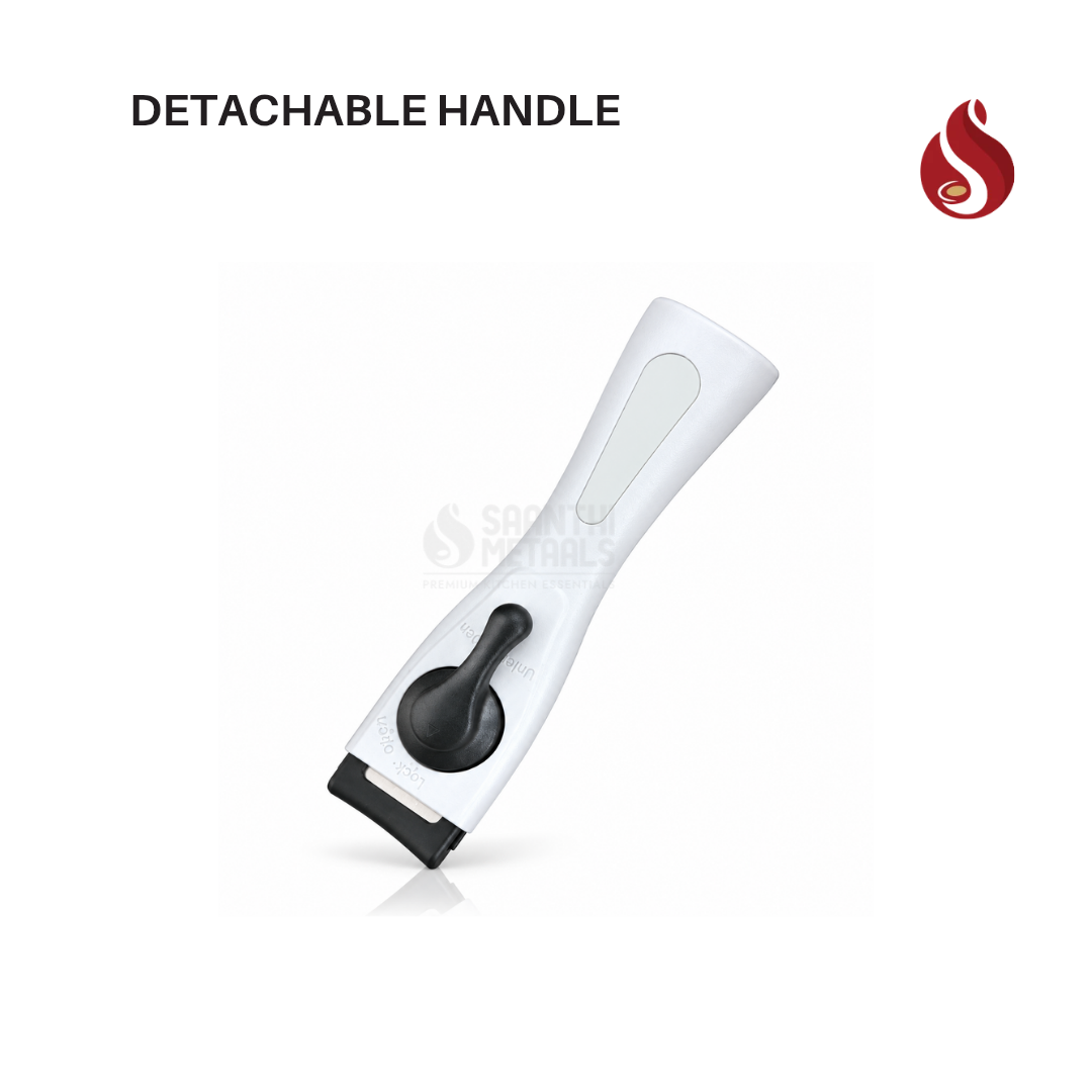 Detachable Handle Cookware | Removable Handle for Pots and Pans | Removable Pan Handle | Universal Pot Handle Replacement | Suitable for Kitchen Cookware