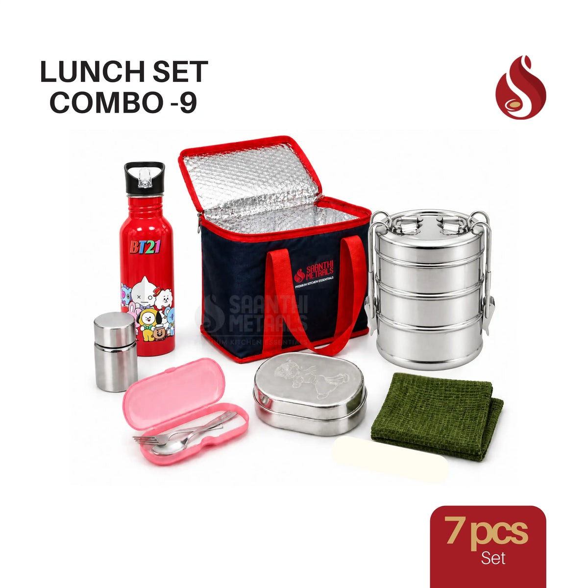 Lunch Combo 9 (2nd Standard to 5th Standard Students)