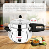 Butterfly Curve Induction Bottom Pressure Cooker – Stainless Steel