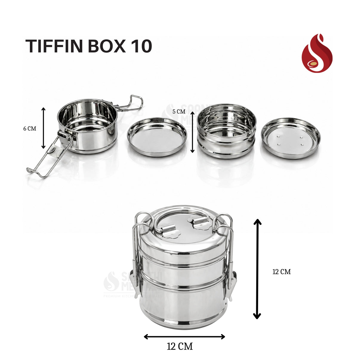 Tiffin Box Siranjeevi 2L