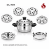Stainless Steel Multi-Use Idli Pot Set | Multi Idli Kadai set | Multipurpose Idli Maker and Steamer