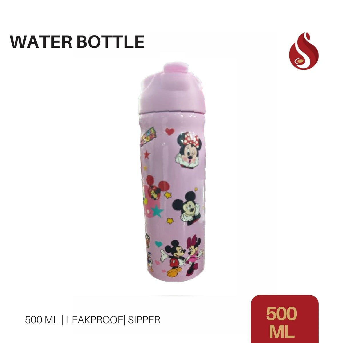 LF 500 ML Water Bottle with flip lid | Mouse