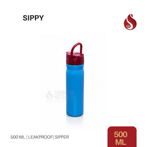 Water Bottle  Sippy 500ml Blue