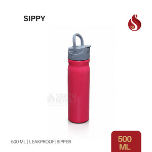 Water Bottle  Sippy 500ml Pink