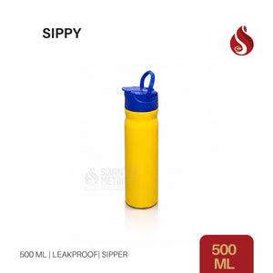 Water Bottle Sippy  500ml Yellow