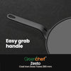 Greenchef Pre-Seasoned Cast Iron Zesto Doasa Tawa 28 cm | Pre-Seasoned with 100% Vegetable Oil | Naturally Nonstick | High Pressure Casting | High Strength | Bring Back Nostalgic Taste | Toxin-Free