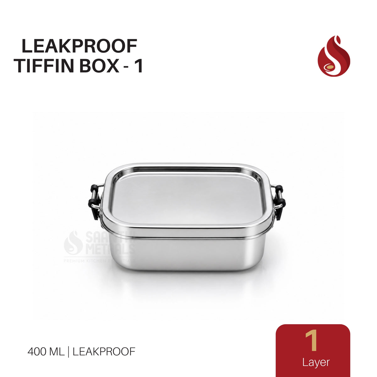 Tiffin Box Zip Zap Zoom Rectangular