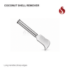 Stainless Steel Coconut Shell Remover – Round Handle