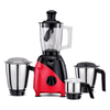 Preethi Peppy Plus MG-246 Mixer Grinder, 750 watt, Red-Black, 4 Jars - Super Food Jar with Texture Builder & 3D Airflow Technology, Vega W5 Motor with 5yr Warranty & Lifelong Free Service, Standard
