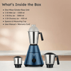 Prestige Grace 750W Mixer Grinder with 4 Jars (Blue & Black)