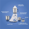Preethi Blue Leaf Silver 600-Watt Mixer Grinder