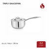 Triply Saucepan with Stainless Steel Lid